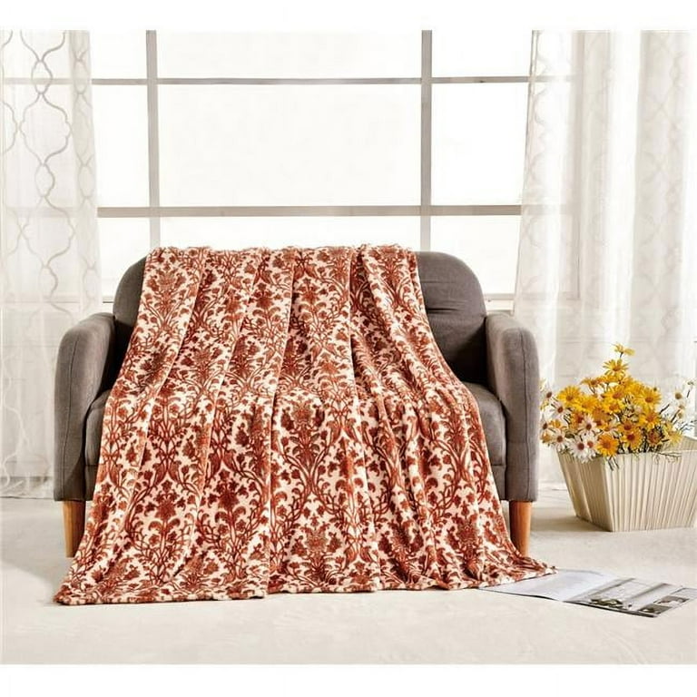 Plazatex Idalia Micro plush Decorative All Season Multi Color 60 X 90 Throw Blanket Walmart