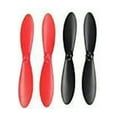 thumbnail image 1 of 212 Main A0B00HGW4W7M-US Hubsan X4 H107C RC Quadcopter Rotor Blade Propellers Props Set - Red & Black, 1 of 3
