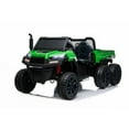 thumbnail image 1 of 212 Main A730GREEN 24V 4x4 Freddo Toys Trailer 2 Seater Ride on Tractor, Green, 1 of 1