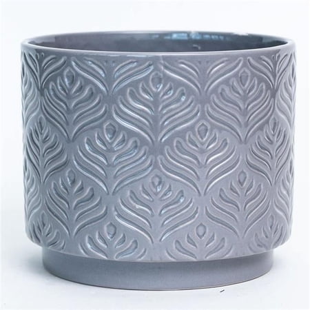 212 Main AI-CE10-136 Gray Patterned 1 Planter