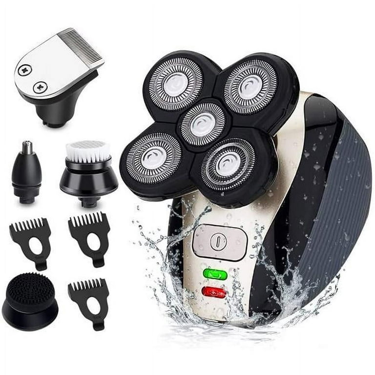 212 Main BK3366 Igia 5 in 1 Rechargeable Head Shaver Black