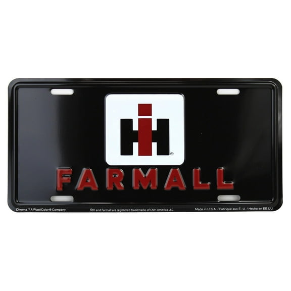 IH Farmall 6 x12 inch Metal License Plate CA7920