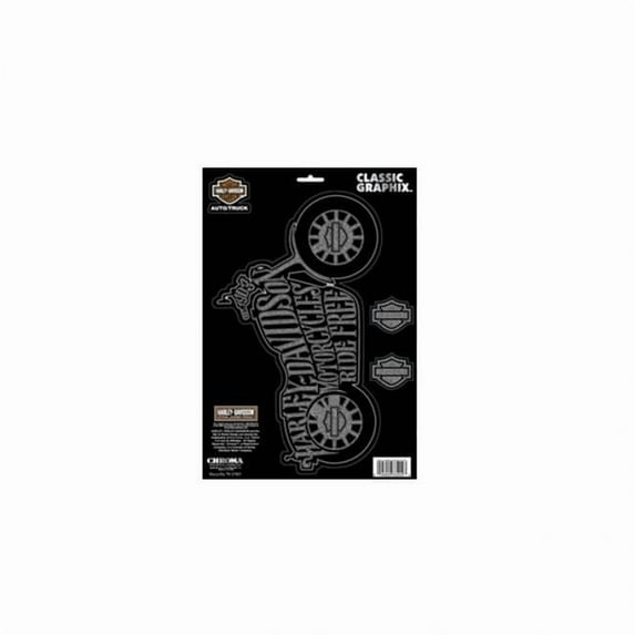 Harley-Davidson Ride Free Motorcycle large Decal