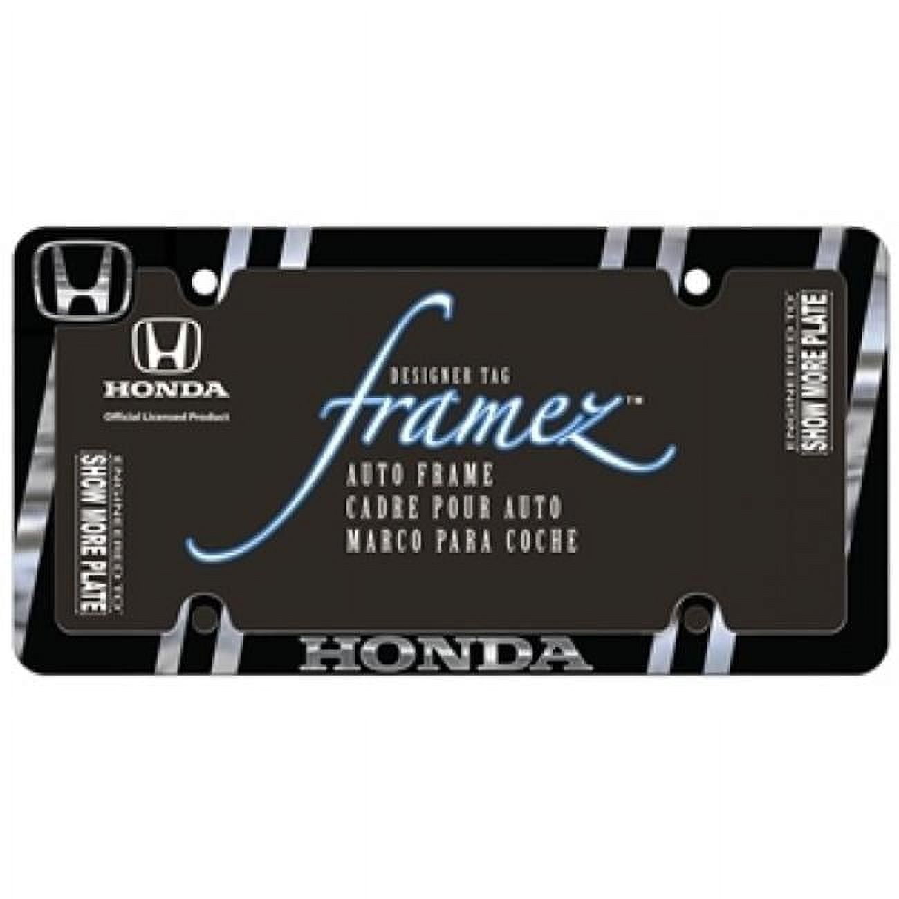 Buy Plain Chrome 2-Hole License Plate Frame | Big Rig Chrome Shop