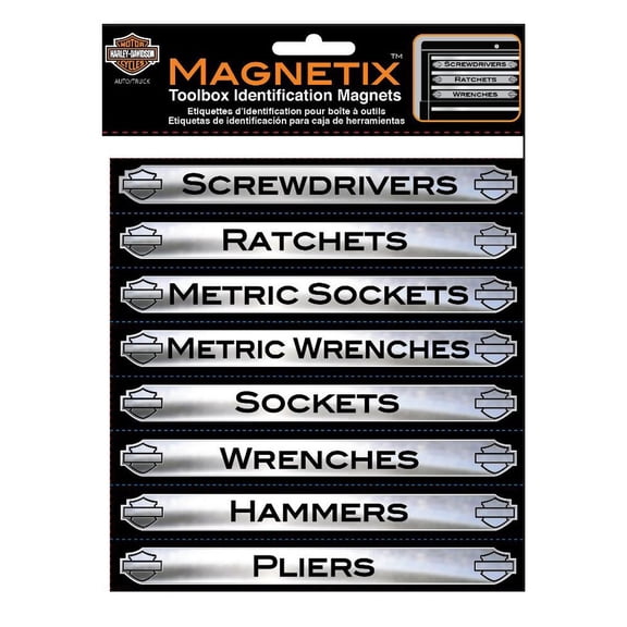 212 Main CG47000 Harley-Davidson Magnetix Tool Box Kit