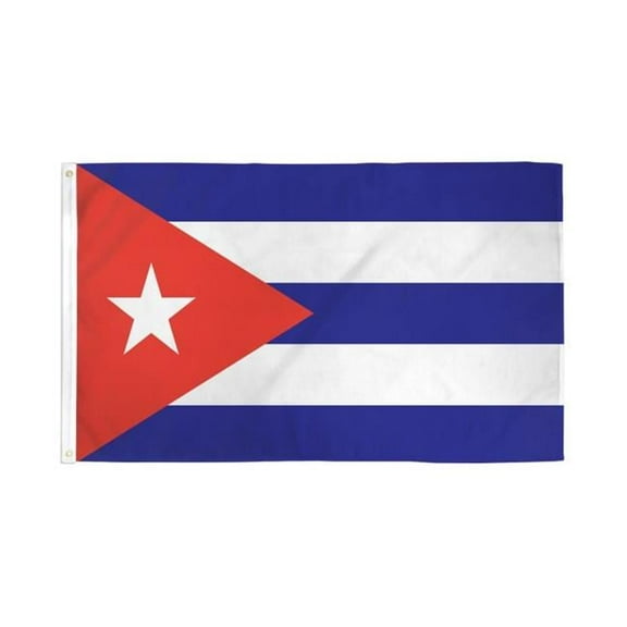 212 Main CUBA35 36 x 60 in. Cuba Polyester Flag