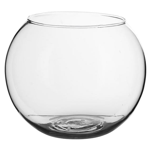 212 Main Clear Recyled Bubble Shaped Vase