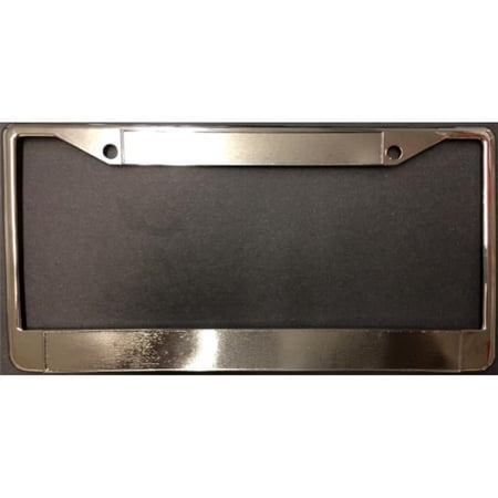 Zinc Alloy Chrome Blank Double Panel Frame