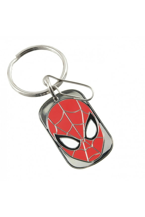 Dog Tag Enamel Keychain