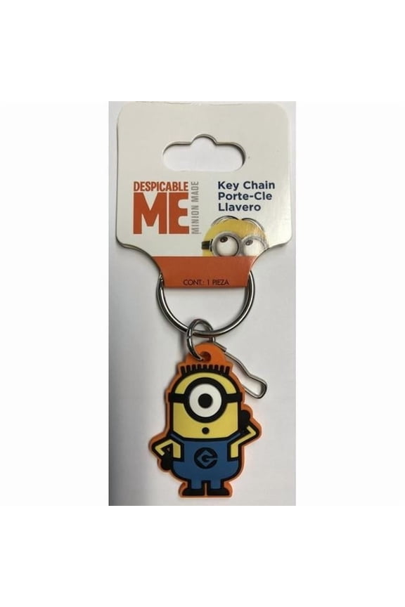 Despicable Me Minion Rubber Key Chain