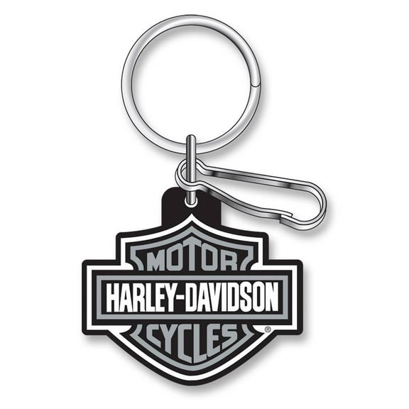 Harley-Davidson Logo Rubber Key Chain