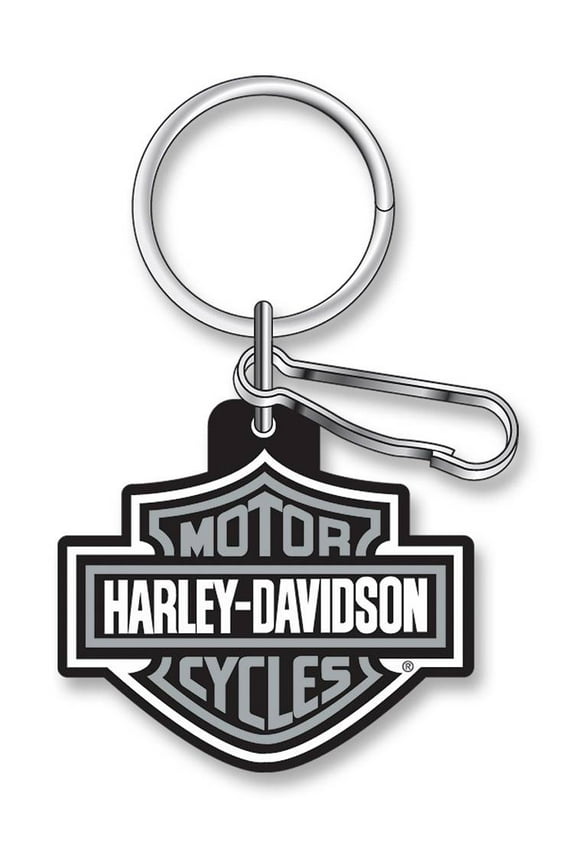 Logo Rubber Key Chain