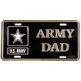 thumbnail image 1 of Army Dad Metal License Plate, 1 of 2