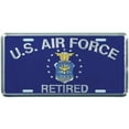 thumbnail image 1 of 212 Main LAF19 6 x 12 in. U.S. Air Force Retired License Plate, 1 of 1