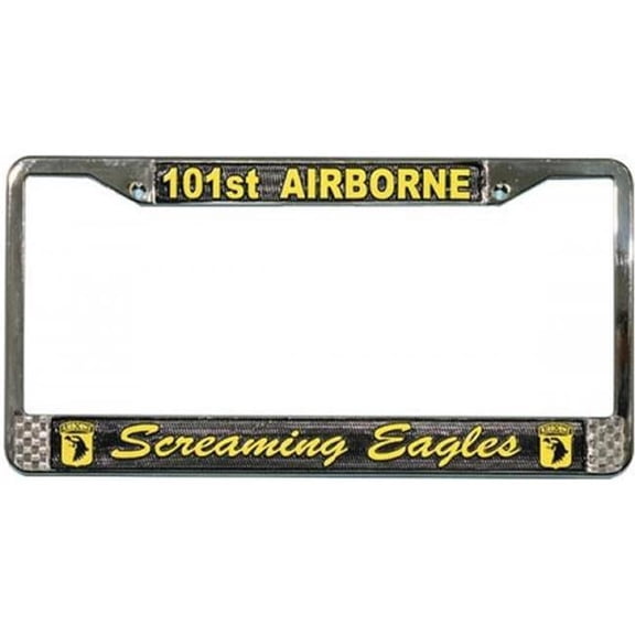 212 Main LFA12 U.S. Army 101 Airborne Screaming Eagles License Plate Frame