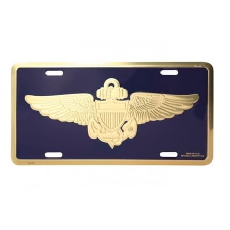 U.S. Navy Aviator Logo License Plate