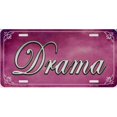 thumbnail image 1 of 212 Main LP-1159 6 x 12 in. Drama on Pink Metal License Plate, 1 of 2