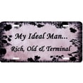 thumbnail image 1 of 212 Main LP-1227 6 x 12 in. Rich Old & Terminal Metal License Plate, 1 of 2