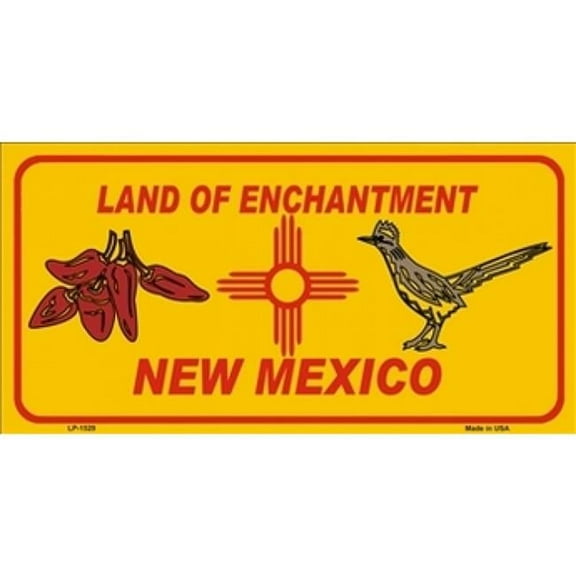 New Mexico State Land of Enchantment License Plate
