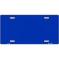 thumbnail image 1 of Royal Blue Solid Print Metal License Plate, 1 of 1