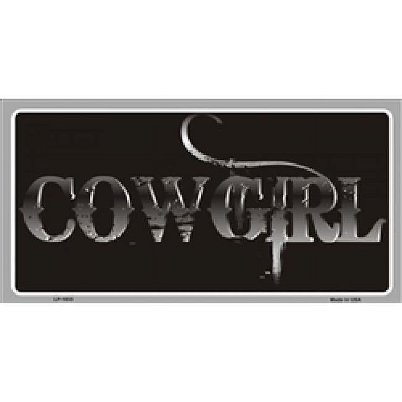 212 Main LP-1833 6 x 12 in. Cowgirl License Plate - image 1 of 2