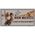thumbnail image 1 of New Mexico Land of Enchantment Grey License Plate, 1 of 2