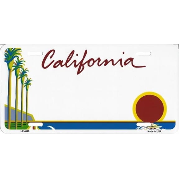 California License Plate