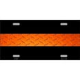 thumbnail image 1 of Rescue Personnel Diamond Plate Metal License Plate, 1 of 1