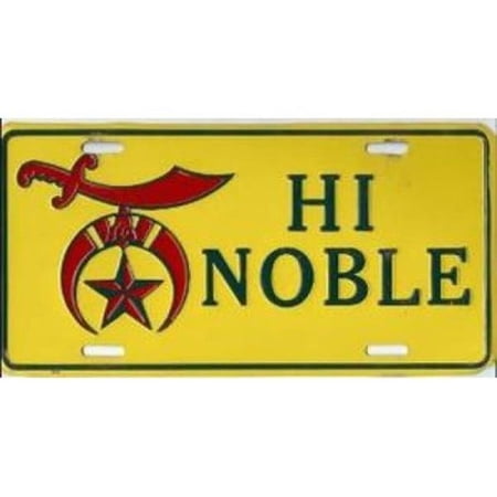 212 Main LP029 6 x 12 in. HI Noble License Plate