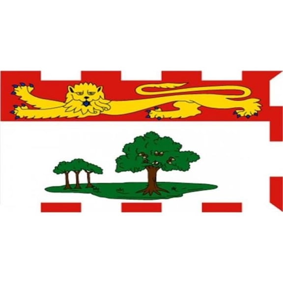 Prince Edward Island Flag Photo License Plate