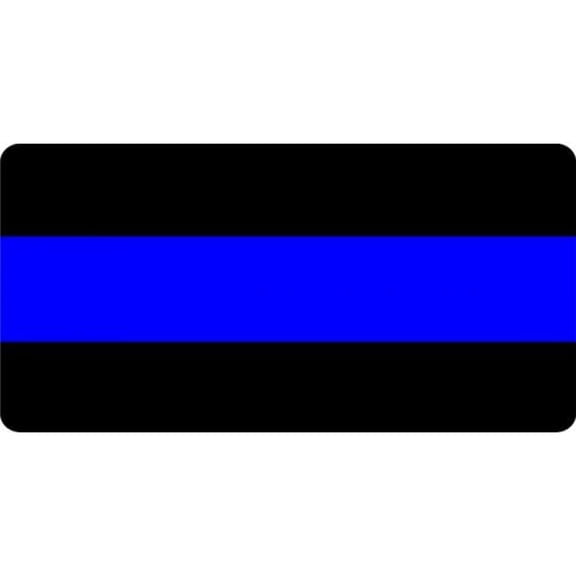 212 Main LPO1260 Police Thin Blue Line Photo License Plate