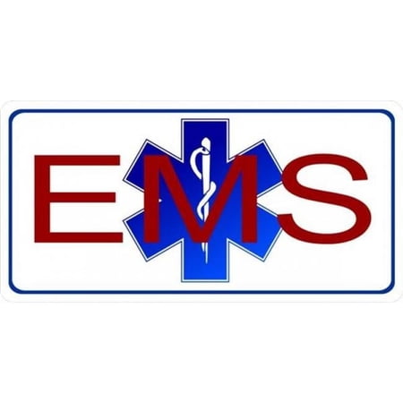 EMS Photo License Plate