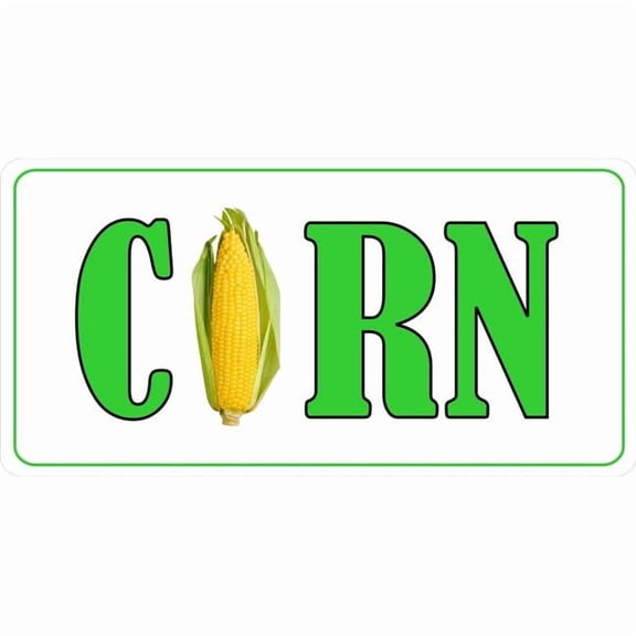 212 Main LPO1361 Corn Photo License Plate