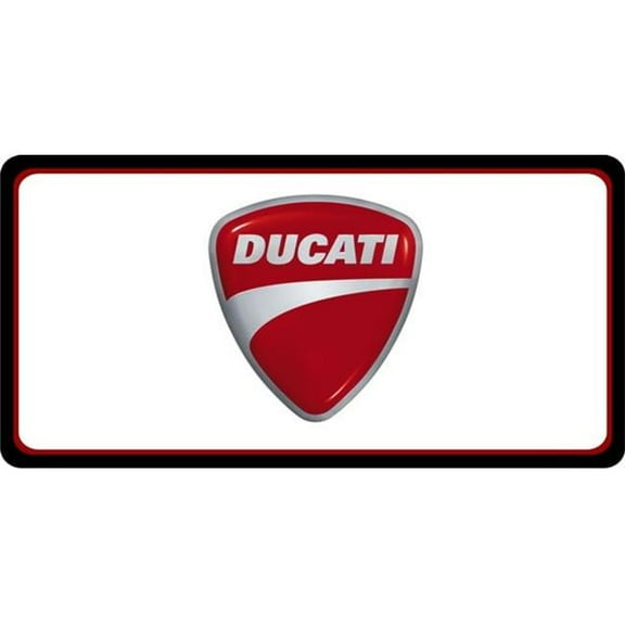 212 Main LPO1491 Ducati Motorcycles Photo License Plate