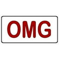 thumbnail image 1 of OMG Photo License Plate, 1 of 1