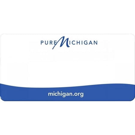 212 Main LPO1745 Pure Michigan Blank Photo License Plate