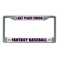 thumbnail image 1 of 212 Main LPO1790 Last Place Finish Fantasy Baseball Chrome License Plate Frame, 1 of 1