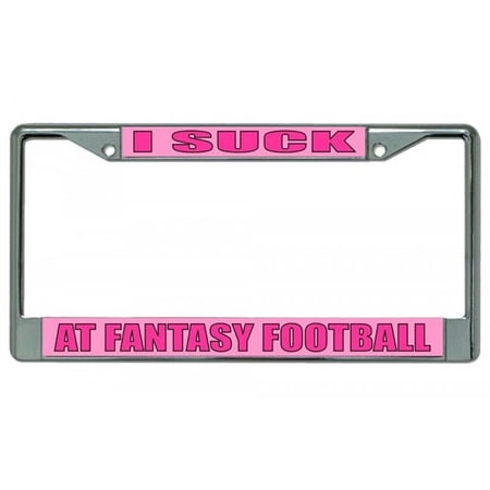 212 Main LPO1851 I Suck at Fantasy Football License Plate Frame