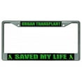 thumbnail image 1 of Organ Transplant Saved My Life Photo License Frame.  Free Screw Caps Included, 1 of 1