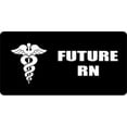 thumbnail image 1 of Future RN Black Photo License Plate, 1 of 2