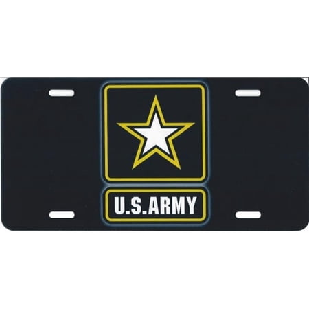 U.S. Army Logo Photo License Plate
