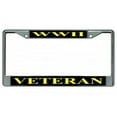 thumbnail image 1 of World War 2 Veteran Photo License Plate Frame, 1 of 2