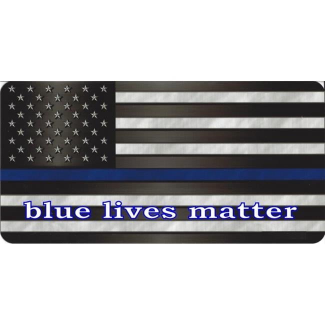 Kaffeetasse Blue Lives Matter – Dünne Blaue Linie & US-Flagge, Geschenk Für Polizisten