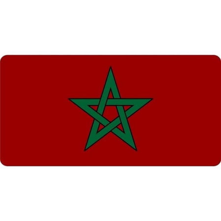 Moorish Star Photo License Plate