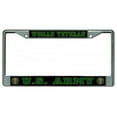 thumbnail image 1 of U.S. Army Woman Veteran Chrome License Plate Frame, 1 of 1