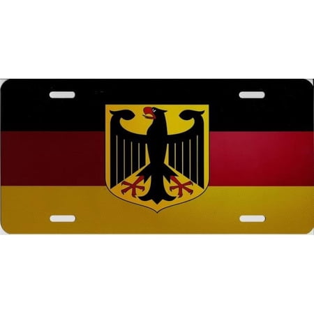 Germany Flag Photo License Plate