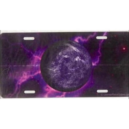 212 Main LPO3201 6 x 12 in. Earth with Binary Code Photo License Plate