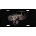 thumbnail image 1 of Centered Military Humvee Photo License Plate, 1 of 1