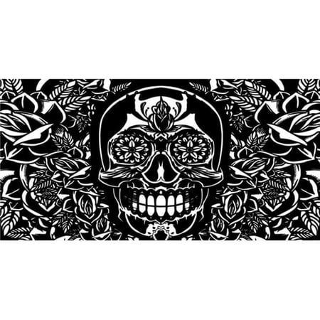 Skulls #3 Photo License Plate