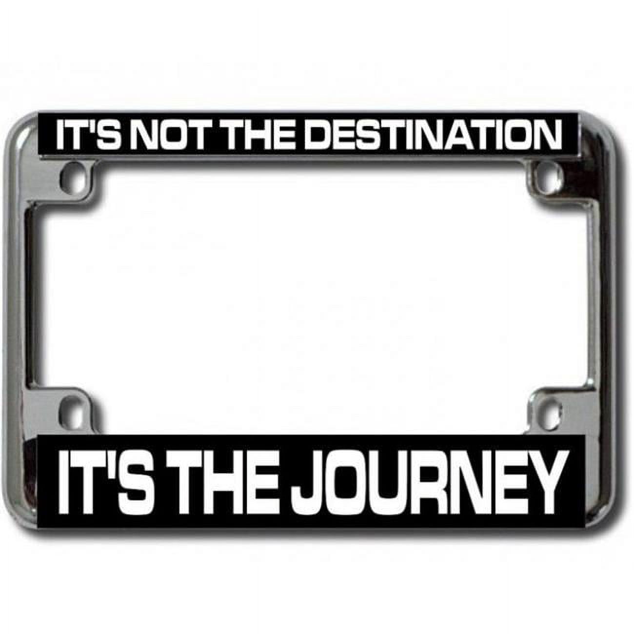 212 Main LPO3968 4 x 7 in. Its the Journey Chrome Motorcycle License